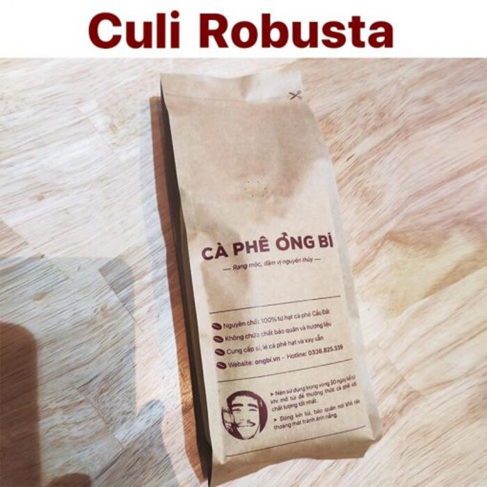 Culi Robusta có hàm lượng cafein cao