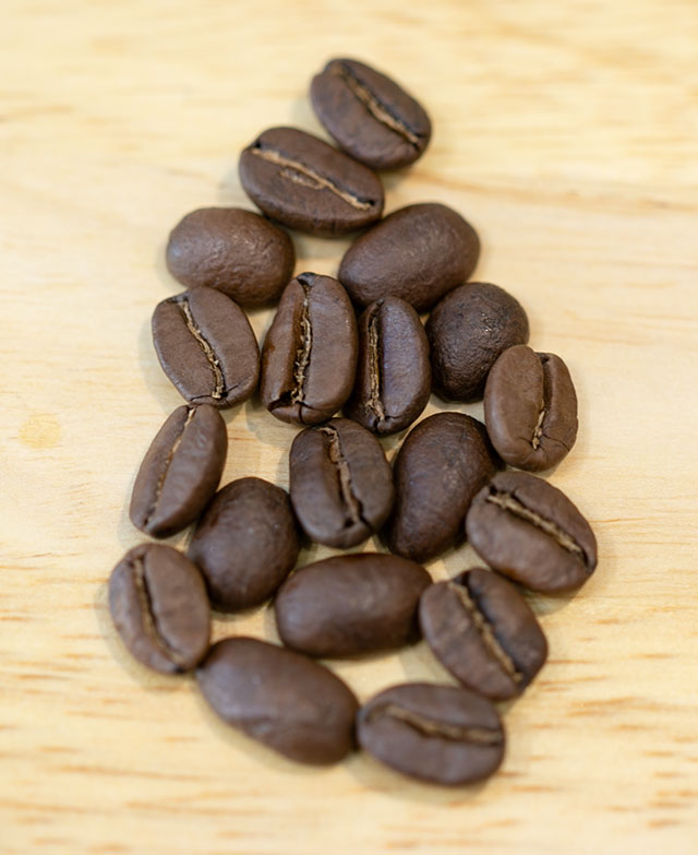 Hạt Arabica tại cà phê Ông Bi