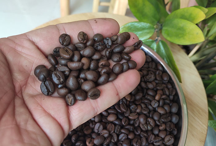 Cà phê nguyên chất rang mộc